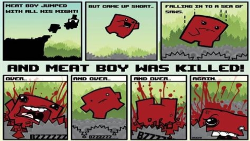 Super Meat Boy Comic