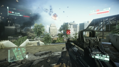 Crysis 2 Multiplayer Demo Explosion