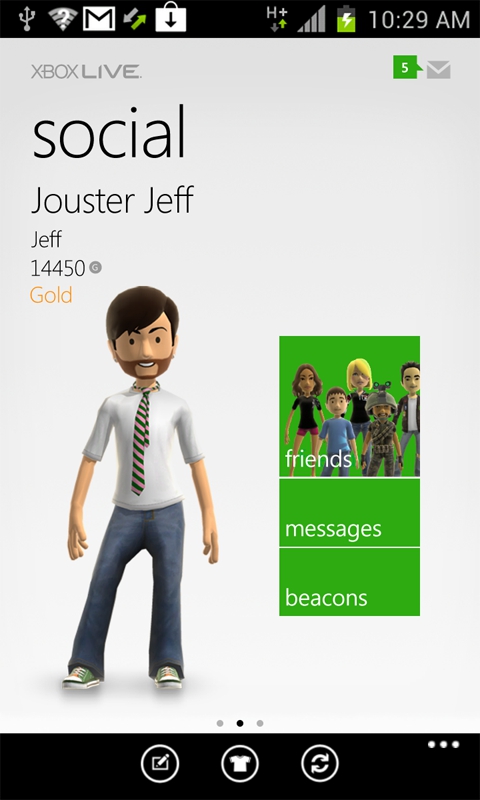 My Xbox Live app 1