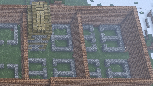 Building a Minecraft Kingdom One Mined Block at a Time. Part #3 Starting the Residential&nbsp;District