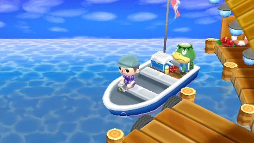 Animal Crossing New Leaf Boat