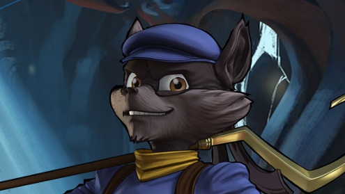 Sly looks a bit odd.