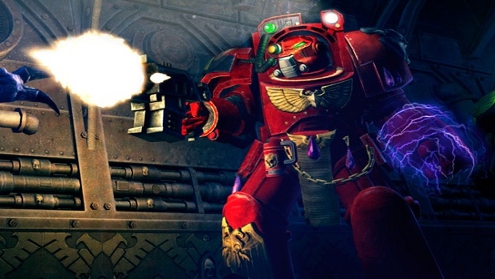 Hes gun is goign to jam in a minute probably.