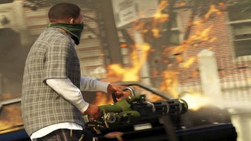 The over use of the gatling gun coninues unabated in video games.