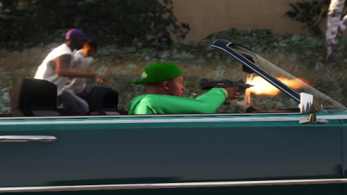 Modern drive-by's aren't as classy as the 1920s ones.