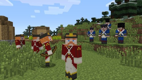 Minecraft Xbox 360 Edition Battle & Beasts Skin Pack