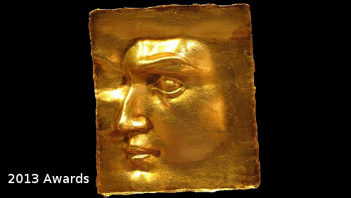 The golden face of video games 2013.