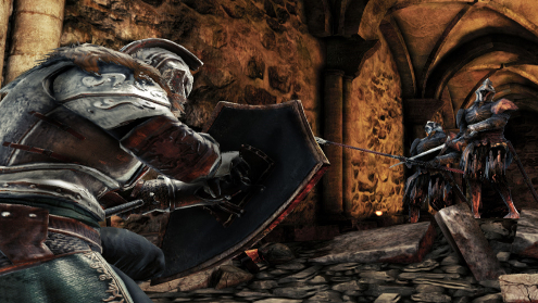 You can duel wield everything ins Dark Souls II even shields. You can't wield your heart.