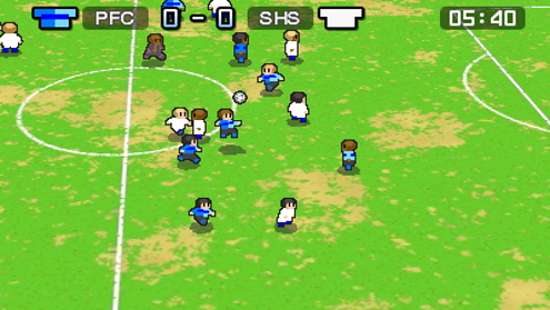 Its like watching the CPU playing Sensible Soccer.