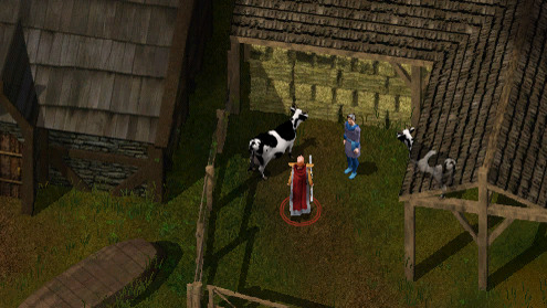 It's an RPG so you can talk to cows if you want. Probably.