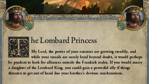 Princesses were used like contracts in feudal times.