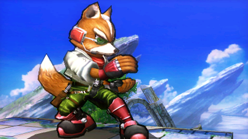 Fox is probably one of my favourites in Super Smash Bros.