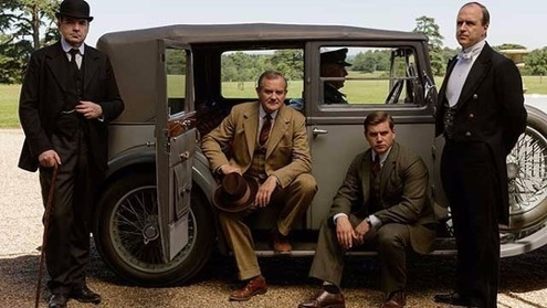 Downton Abbey ends while Upton Nunnery begins.