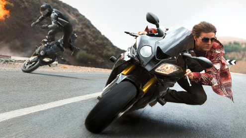 Explosive and fun Cruise action, probably.