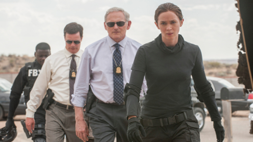 The Emily Blunt conga in Sicario.