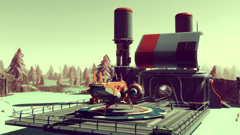 No Man's Sky is comparable to Starbound with more discovery. Over hyped though.