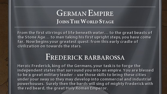 We paid for Sean Bean so need to get the most out of him or something.